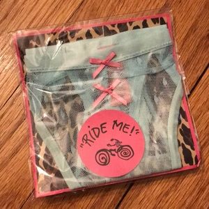 Betsey Johnson “Ride Me” Thong